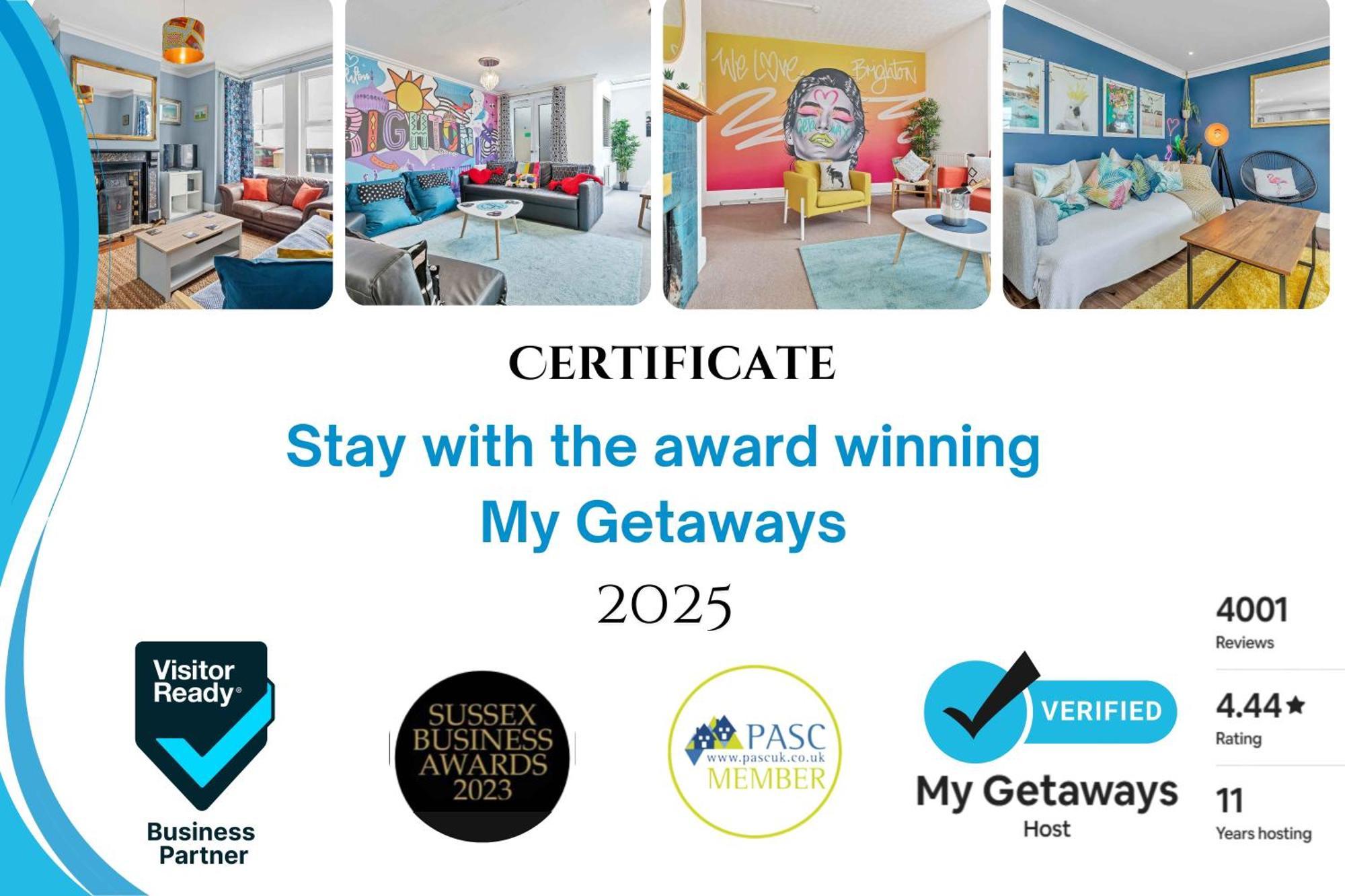 Ferienwohnung On The Water 3 With Free Parking - By My Getaways Hove Exterior foto